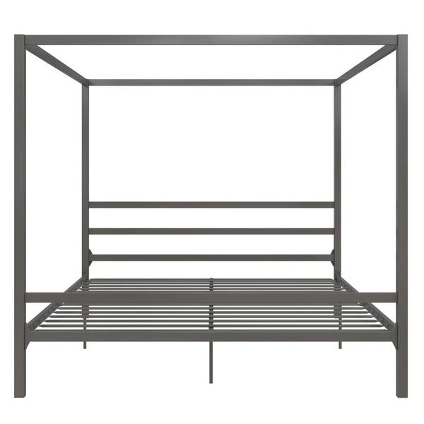 DHP Modern Metal Canopy Platform King Size Bed Frame