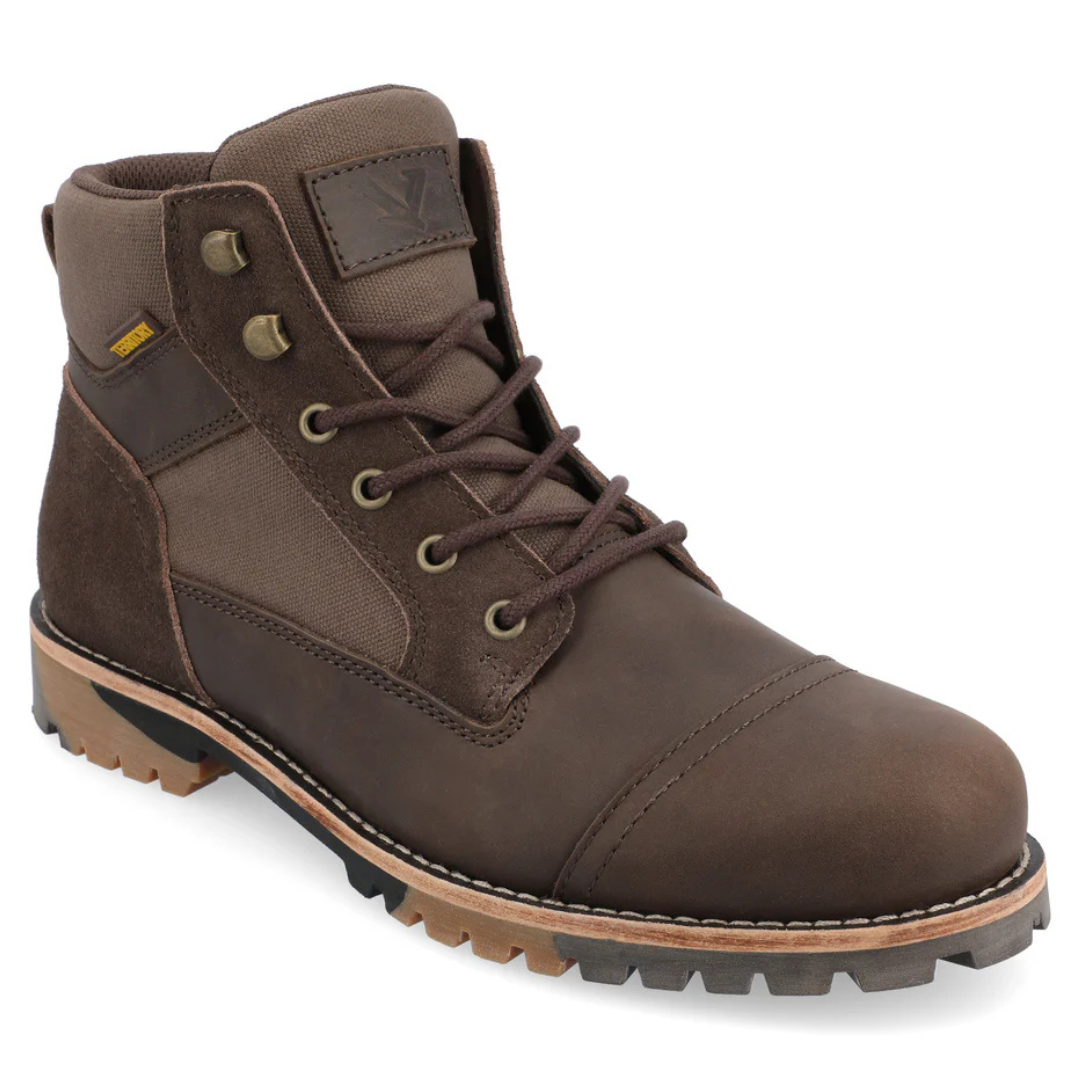 Territory Men's Brute Tru Comfort Foam Cap Toe Ankle Boots