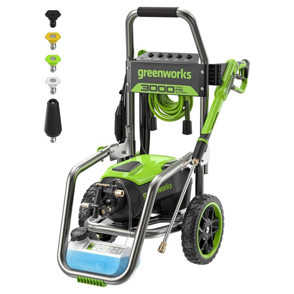 Greenworks Pro Brushless 3000 PSI Electric Pressure Washer