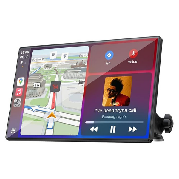 Topexplore 9'' Wireless CarPlay & Screen
