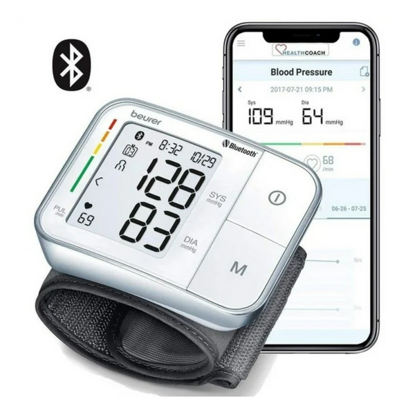 Beurer Bluetooth Smart Wrist Blood Pressure Monitor (BC57)