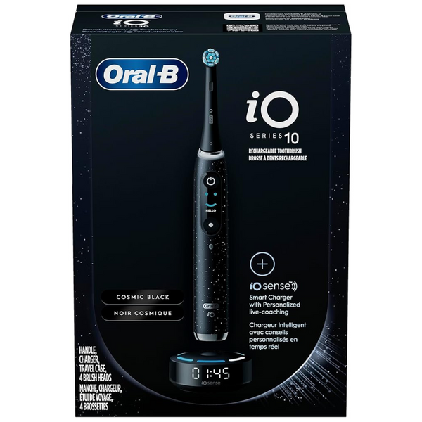 Oral-B iO Series10 Rechargeable Electric Toothbrush With 4 Brush Heads