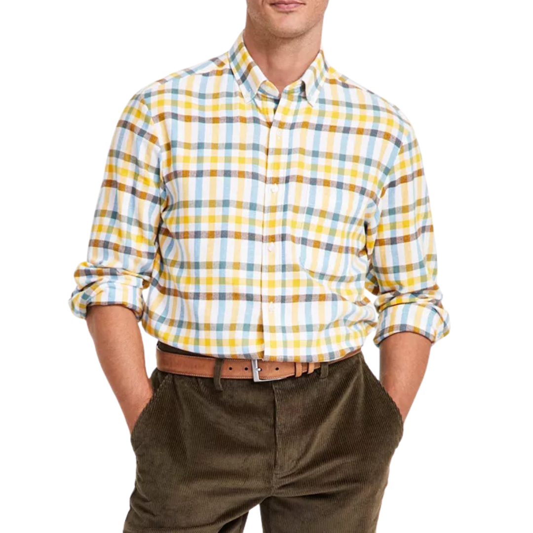 Club Room Men's Regular-Fit Plaid Flannel Shirt