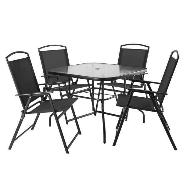 Mainstays Albany Lane 6-Piece Outdoor Patio Dining Set (5 Colors)