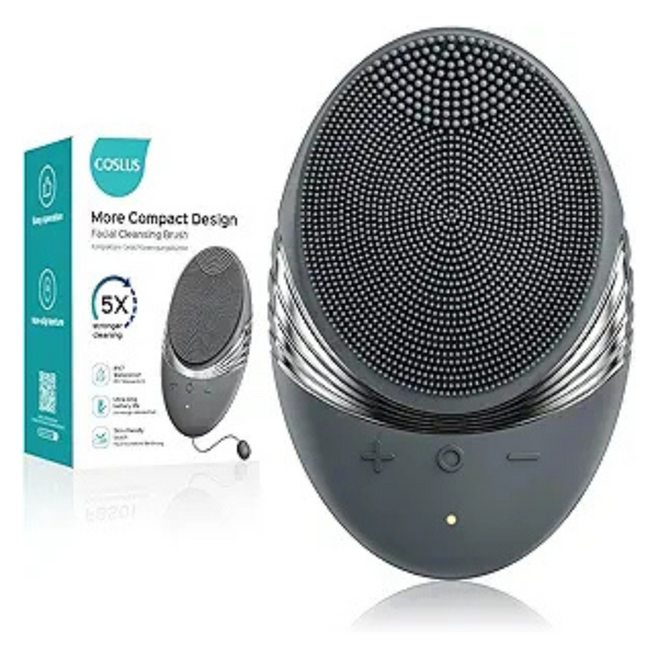 Portable Silicone Waterproof Rechargeable Face Wash Brush