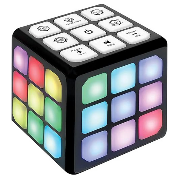 4-In-1 Flashing Cube Electronic Memory & Brain Game