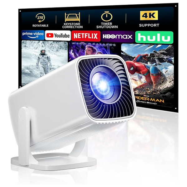 Portable Full HD 1080P Outdoor Mini Movie Projector