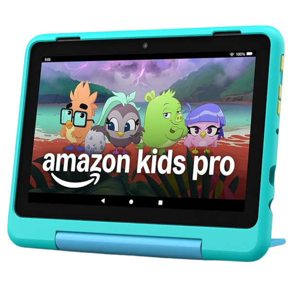Amazon Fire HD 8 Kids Pro Tablet (Newest Model), Ages 6-12. Bright 8″ HD Screen, Slim Case For Older Kids, 32GB