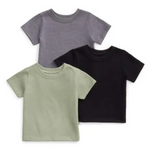 Garanimals Baby 3-Pack Short Sleeve Graphic Jersey T-Shirts