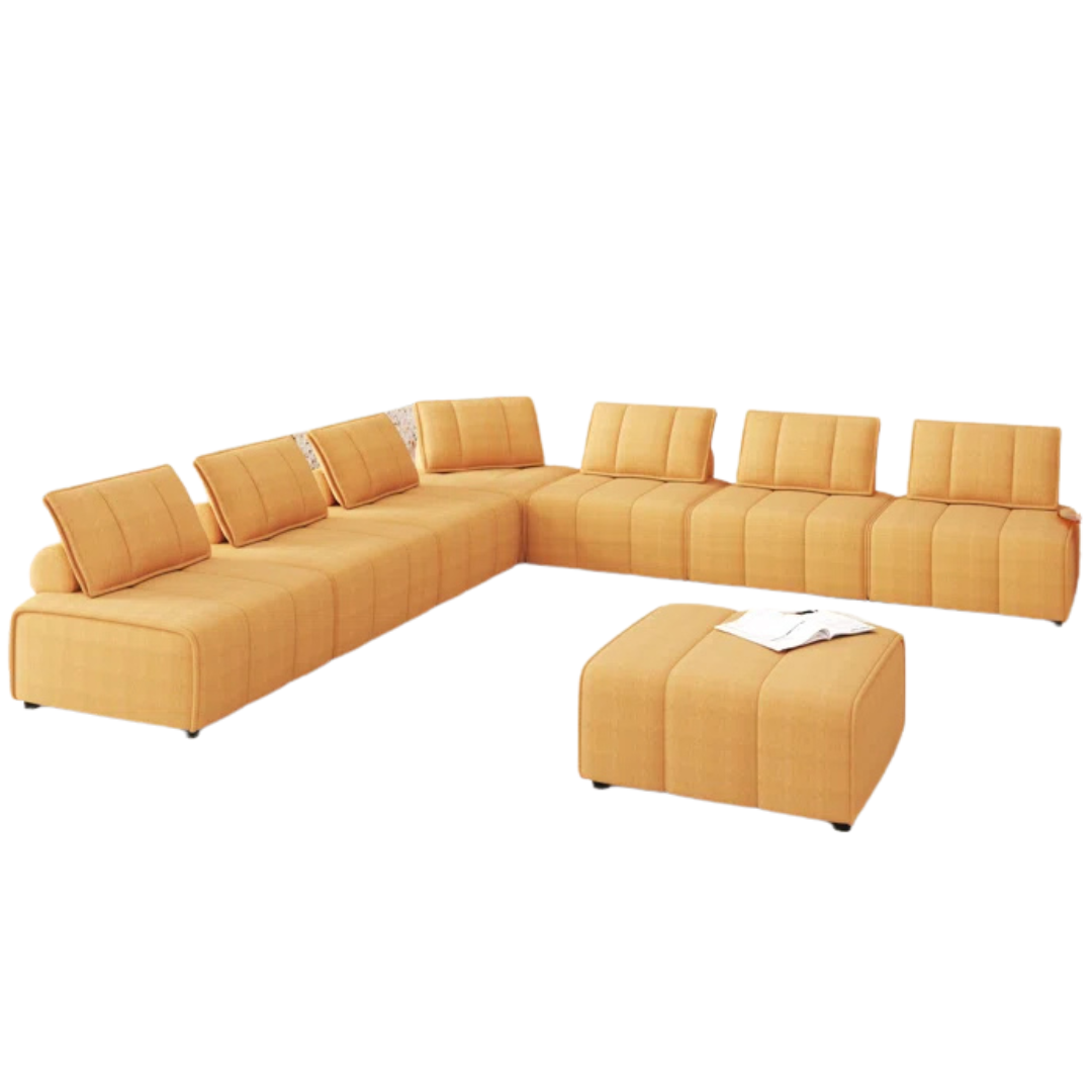 Set Of 4 Bravoramos 164 Wide Oversized Modular Sectional Sofa