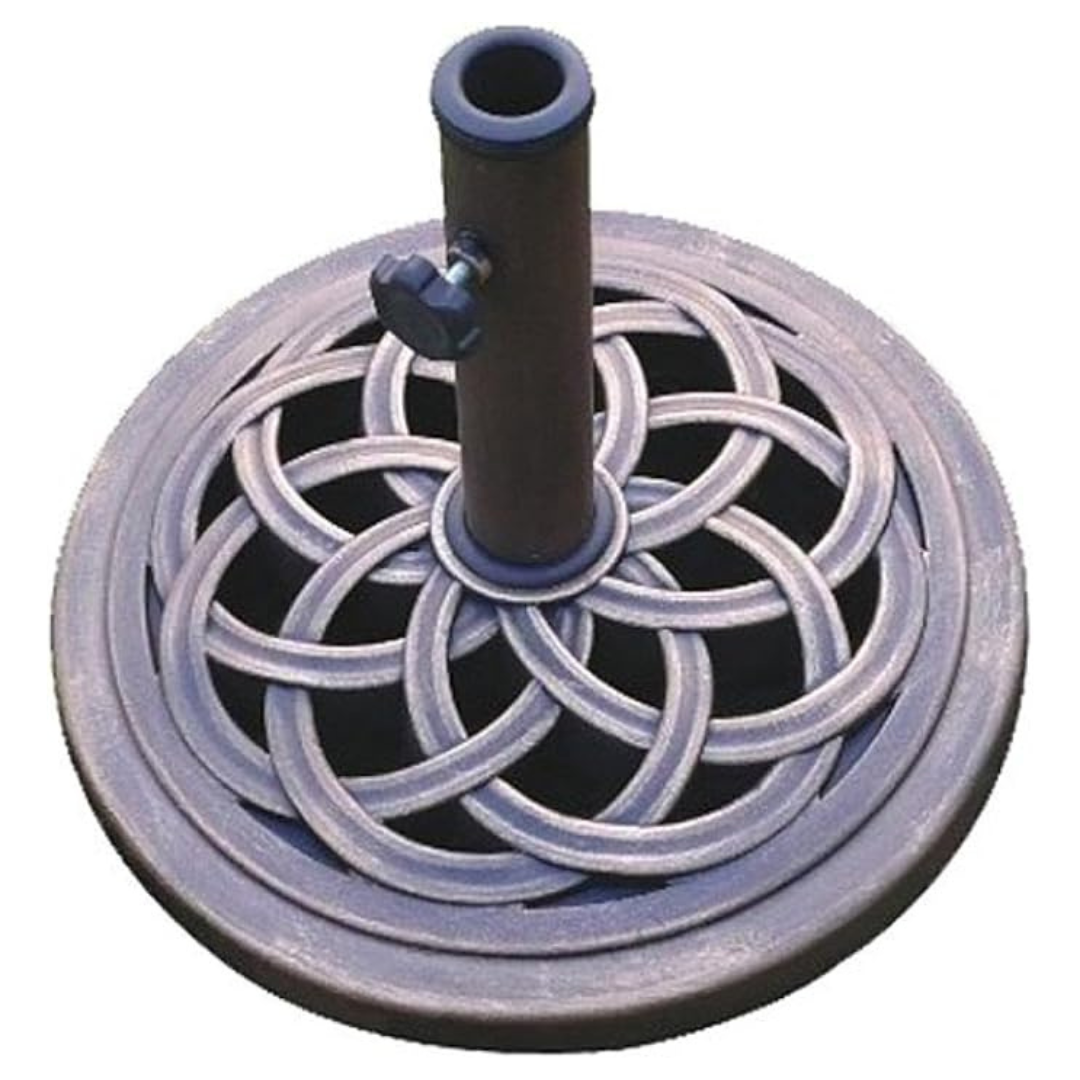 DC America 18 Inch Cast Stone Umbrella Base