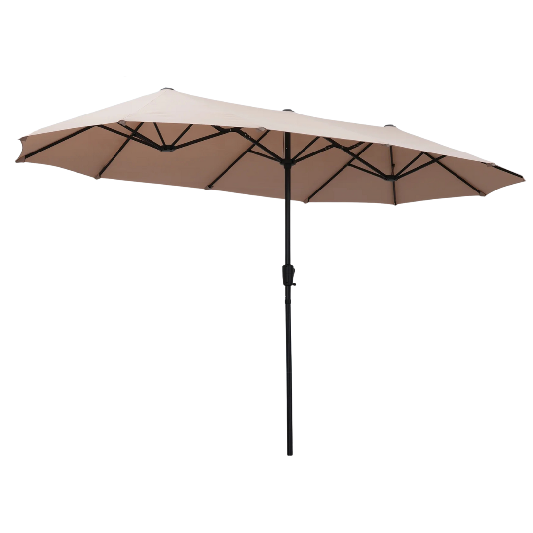 13' Patio Umbrella W/Sun Protection & Crank
