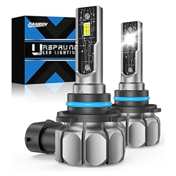 2-Pack Fahren H11/H8/H16 LED 8000 Lumens 6500K LED Light Bulbs