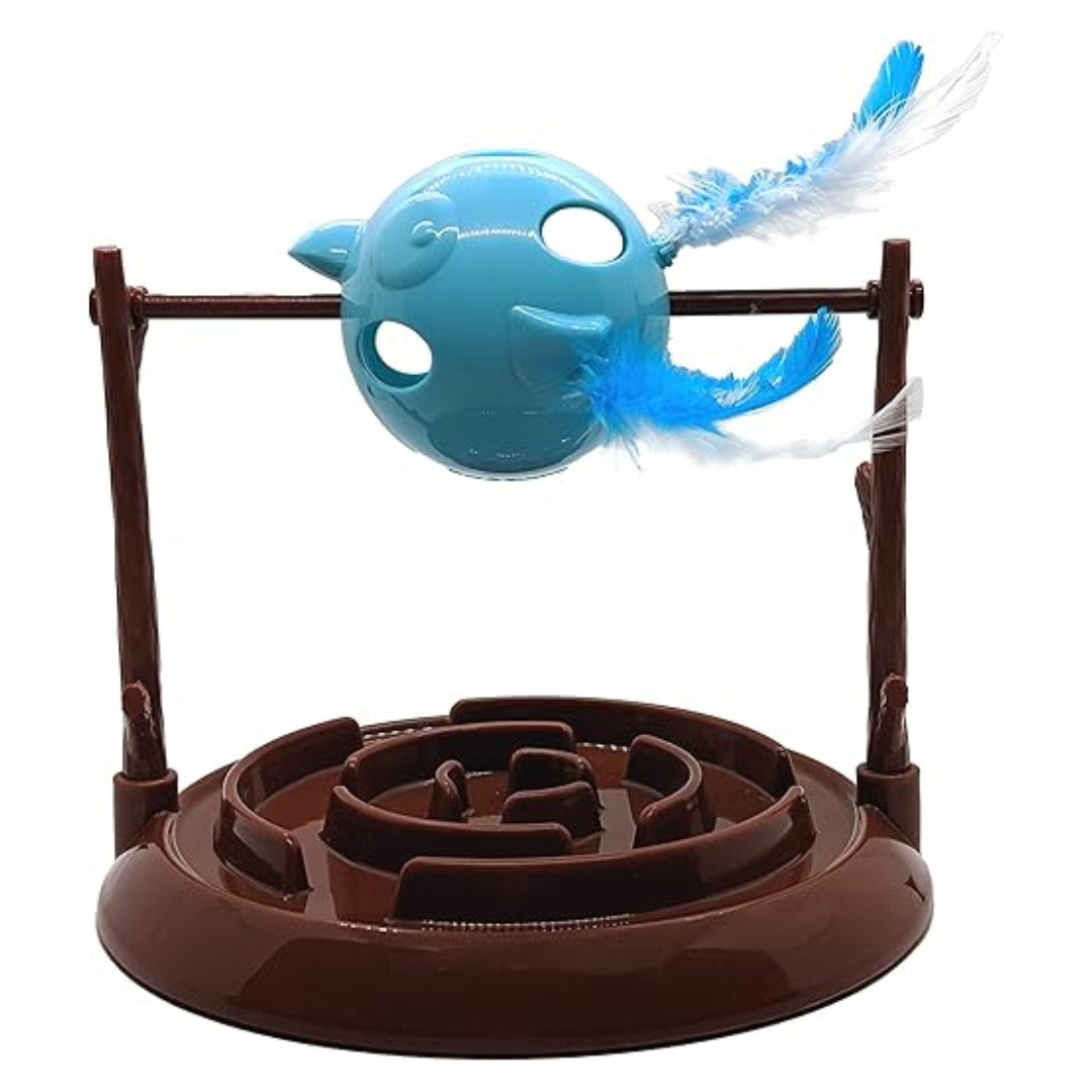 Ethical Pet Products 68033054: Twirly Bird Cat Treat Dispenser