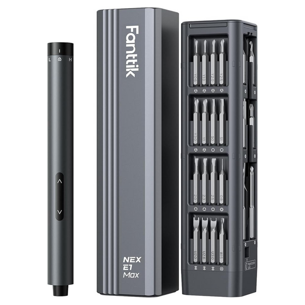 E1 Max Mini Electric Cordless Screwdriver Set With 50 Bits