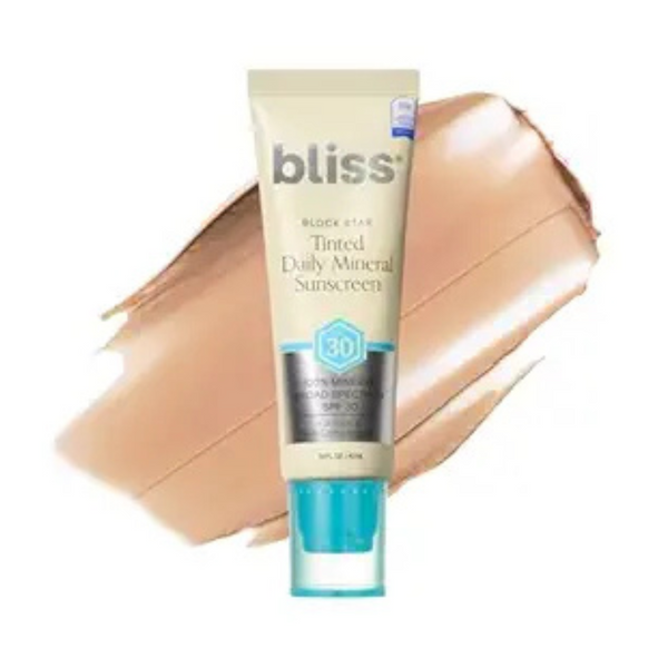 1.4 Fl Oz Bliss Block Star SPF 30 100% Mineral Tinted Sunscreen