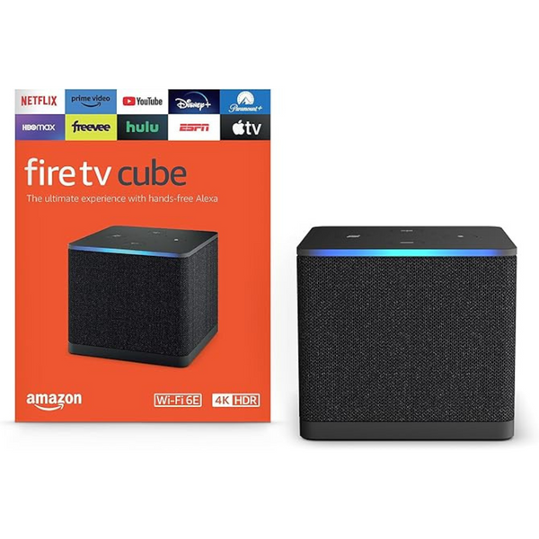 Amazon Fire TV Cube 3rd Gen 4K UHD Streaming Device (Newest Model)