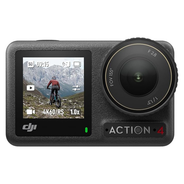 DJI Osmo Action 4 Standard Combo, 4K/120fps Waterproof Action Camera With a 1/1.3-Inch Sensor