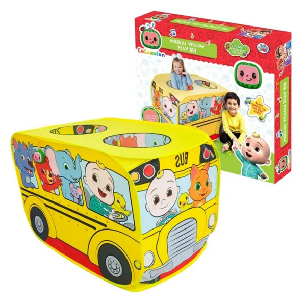 CoComelon Musical School Bus Pop Up Play Tent
