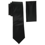 Stacy Adams Men’s Satin Solid Tie Sets