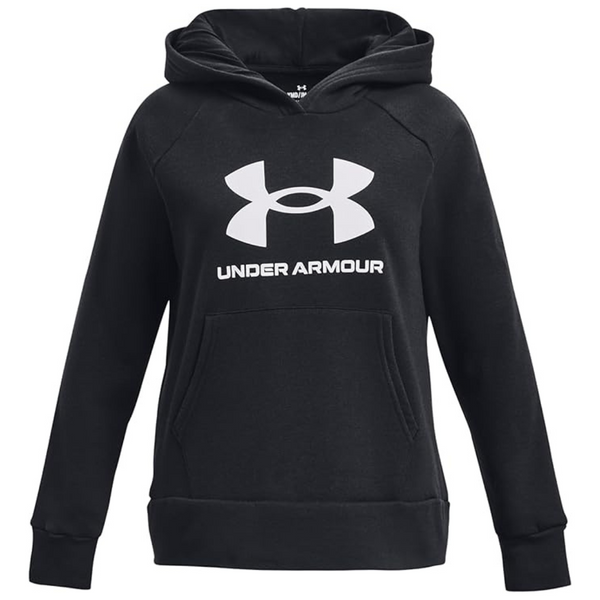 Under Armour Girls Rival Fleece Big Logo Hoodie