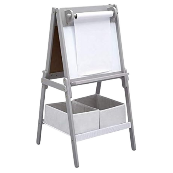 Delta Children MySize Kids Double-Sided Storage Easel (2 Colors)