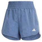 Adidas Women's Pacer Training 3-Stripes Woven High-Rise Shorts