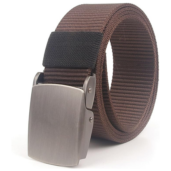 1.5" Nylon Utility Men's Outdoor Web Belt with Zinc Alloy Buckle