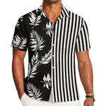 Men's Hawaiian Summer Tropical Printed Beach Shirt