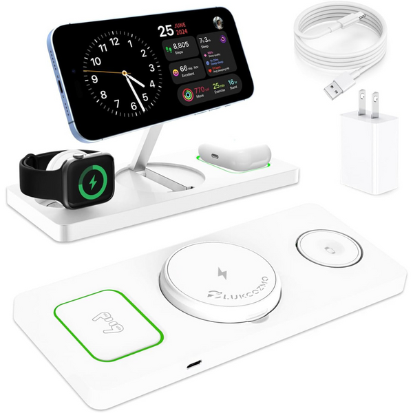 3 in 1 Wireless Fast Charging Station