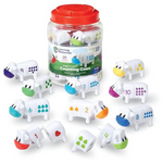 Learning Resources Snap-n-Learn Counting 20-Pieces Cows Toy Set