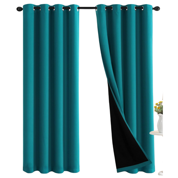52" x 108" Window Drapes Blackout Curtains
