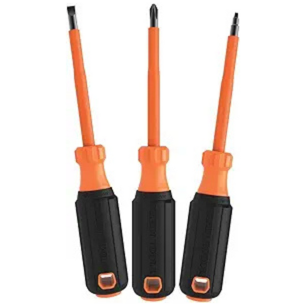 3-Piece Klein Tools Insulated Screwdriver Set (85073INS)