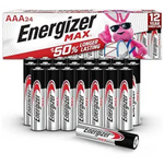 24-Count Energizer Max AAA Alkaline Batteries