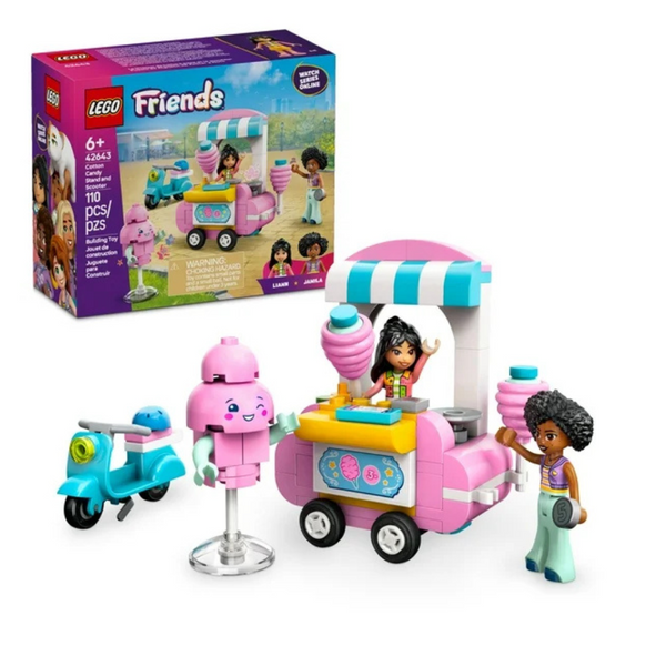 LEGO Friends Cotton Candy Stand and Scooter Building Toy