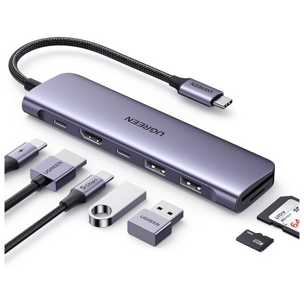Ugreen Revodok 7-In-1 USB-C Hub Multiport Adapter