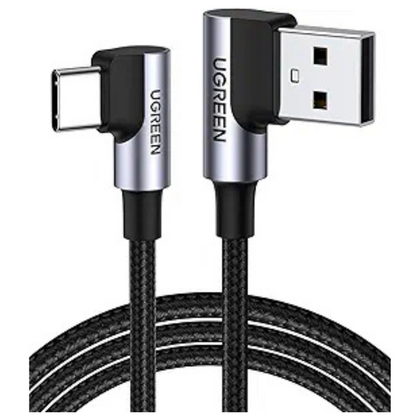 Ugreen 1.6ft 90 Degree USB to USB C Fast Charging Cable