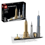 LEGO Architecture New York City Model Kit (598 Pcs)