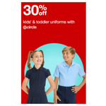 Target Circle Week – 30% Off Kids’ Uniforms, Dresses & Tees, Tanks , Shorts!