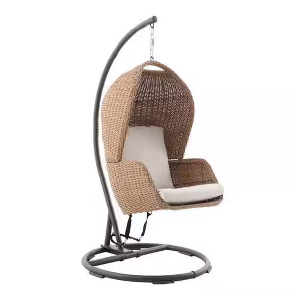 Melrose Park Closed Weave Wicker Patio Swing
