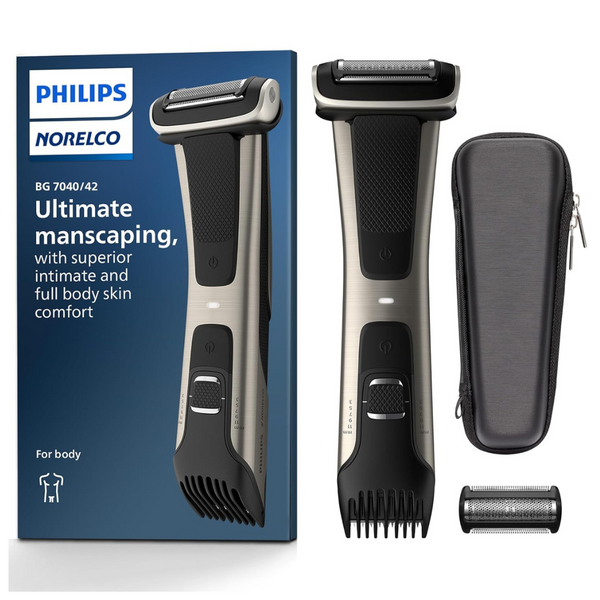 Philips Bodygroom 7000 Series Men's Showerproof Groin & Body Trimmer
