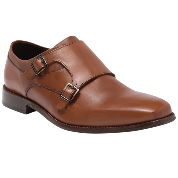 Johnston & Murphy Men's Flynch Monk Strap Slip-On Dress Shoes