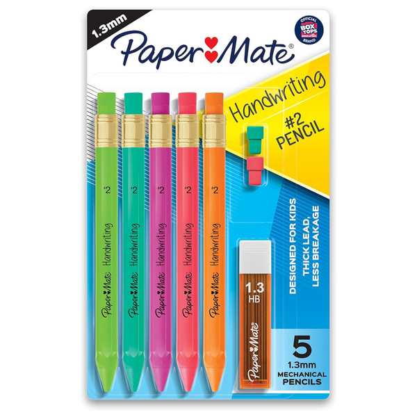 8-Count Paper Mate Handwriting Triangular Mechanical Pencil Set