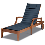 Storigami Water-Resistant 80" L x 26" W Chaise Lounge Cushion