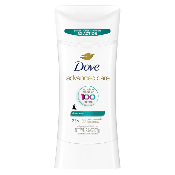 2.6-Oz Dove Advanced Care Antiperspirant Deodorant Stick (Sheer Cool)