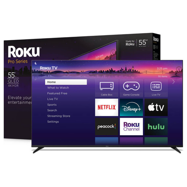 Roku Class Pro Series 55" 4K Ultra HDR Smart Mini-LED QLED Roku TV