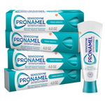 Sensodyne Pronamel Fresh Breath Enamel Toothpaste For Sensitive Teeth And Cavity Protection, Fresh Wave (4 oz, 4 Pack)