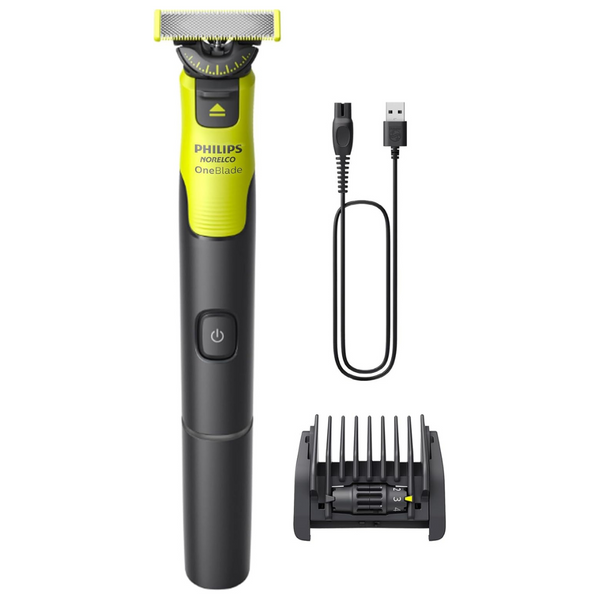 Philips Norelco OneBlade 360 With Connectivity Hybrid Face, Electric Beard Trimmer And Shaver, With 360 Blade Technology
