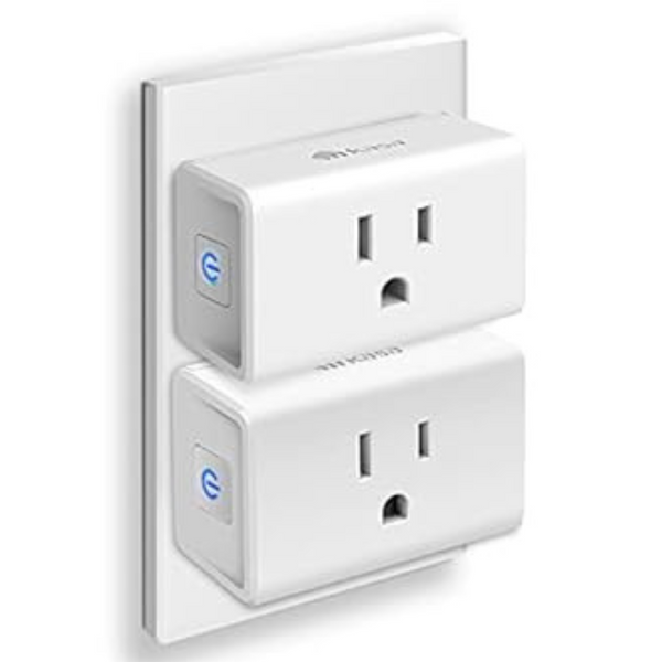 2-Count Kasa Ultra Mini 15A Smart WiFi Outlet Plug (EP10P2)