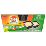2-Pack 8-Oz OFF! Backyard Citronella Scented Candle